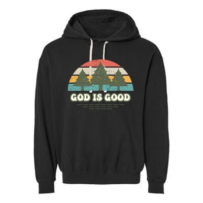 God Is Good Garment-Dyed Fleece Hoodie