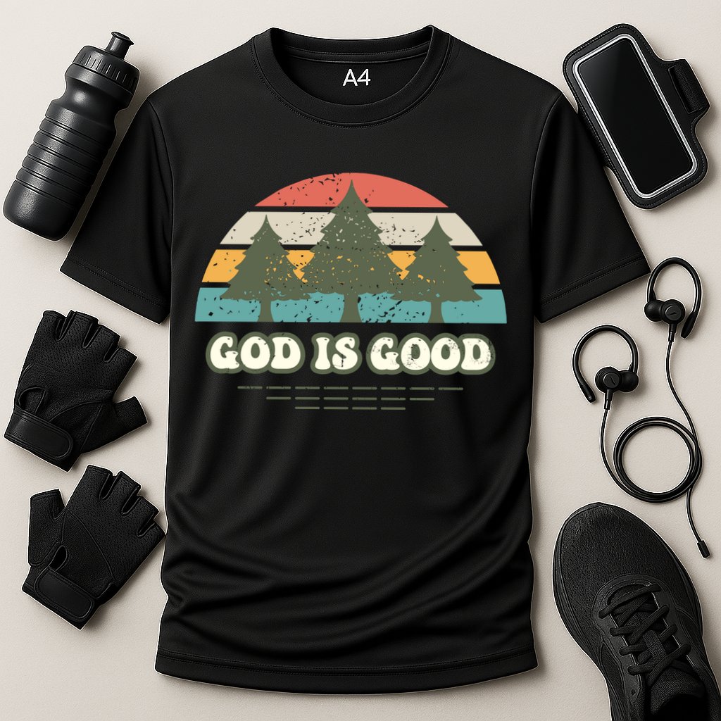 God Is Good Cooling Performance Crew T-Shirt