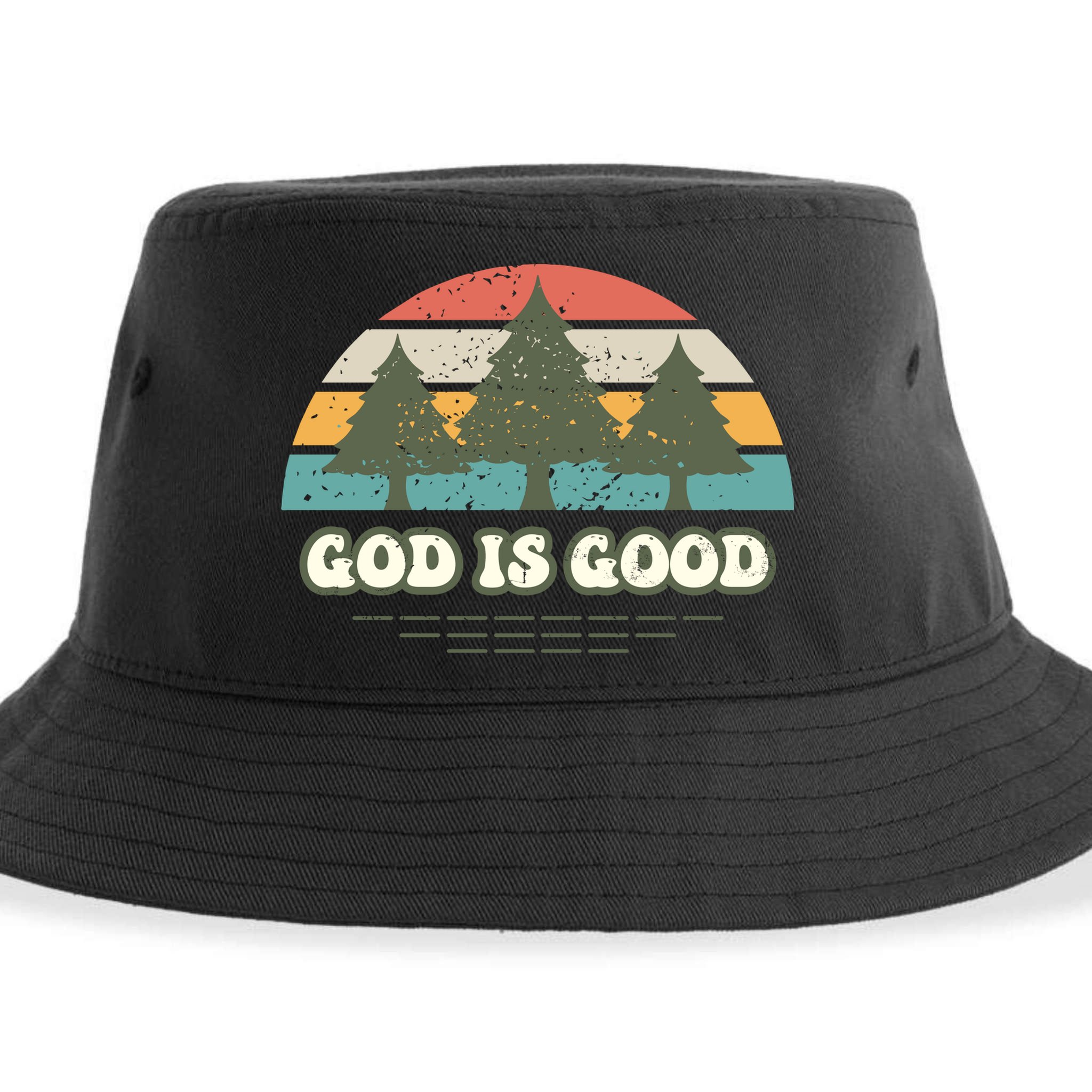 God Is Good Sustainable Bucket Hat
