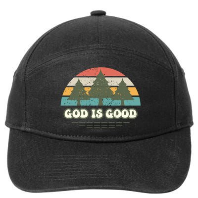 God Is Good 7-Panel Snapback Hat