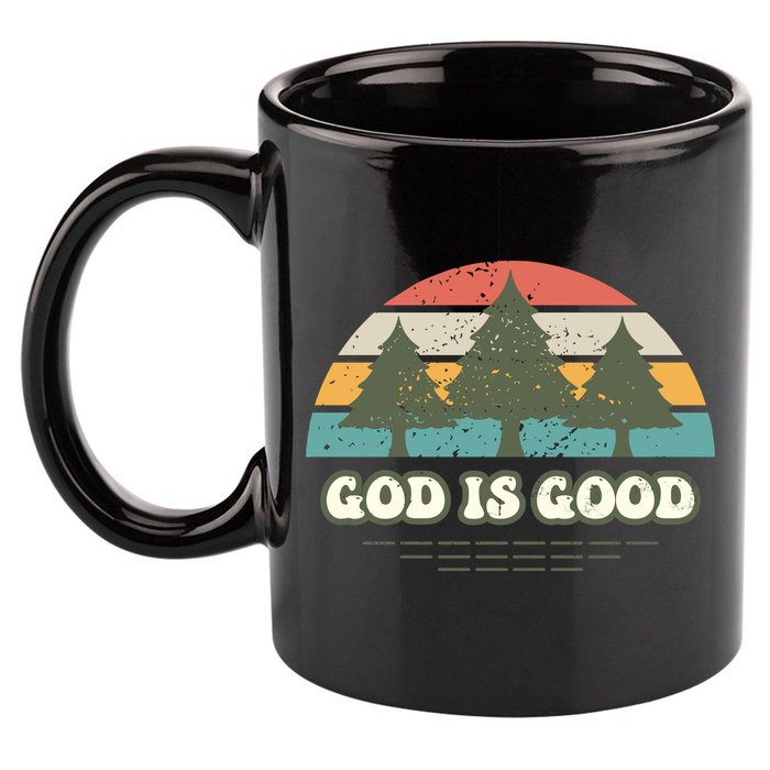 God Is Good 11oz C Handle Ceramic Mug