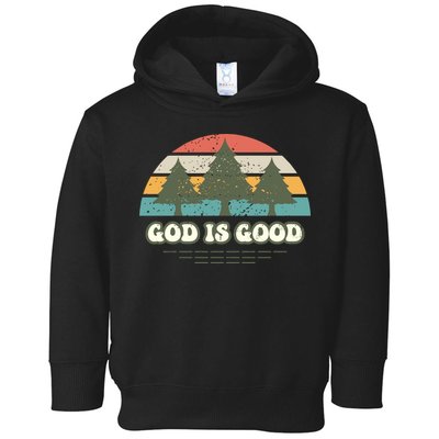 God Is Good Toddler Hoodie