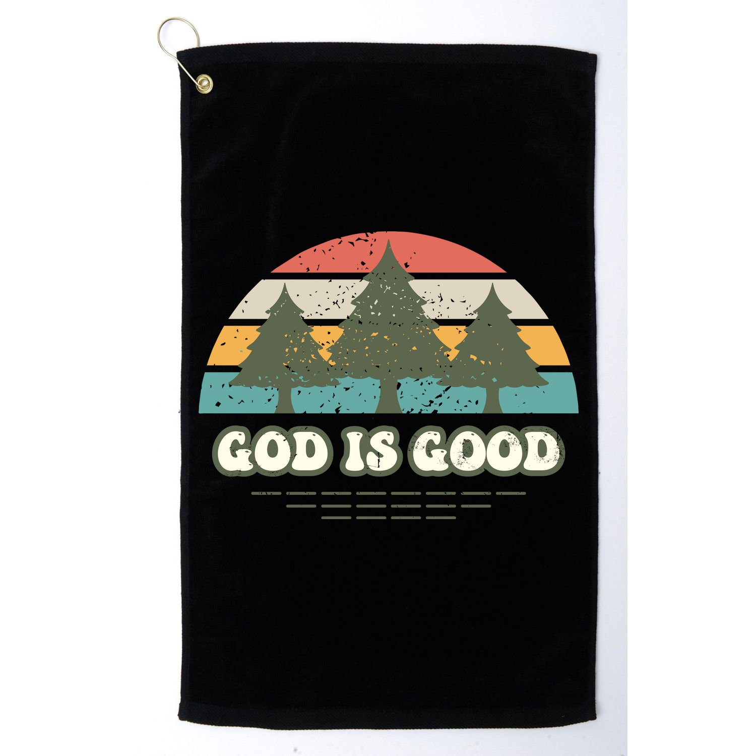 God Is Good Golf Towel