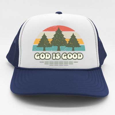 God Is Good Trucker Hat