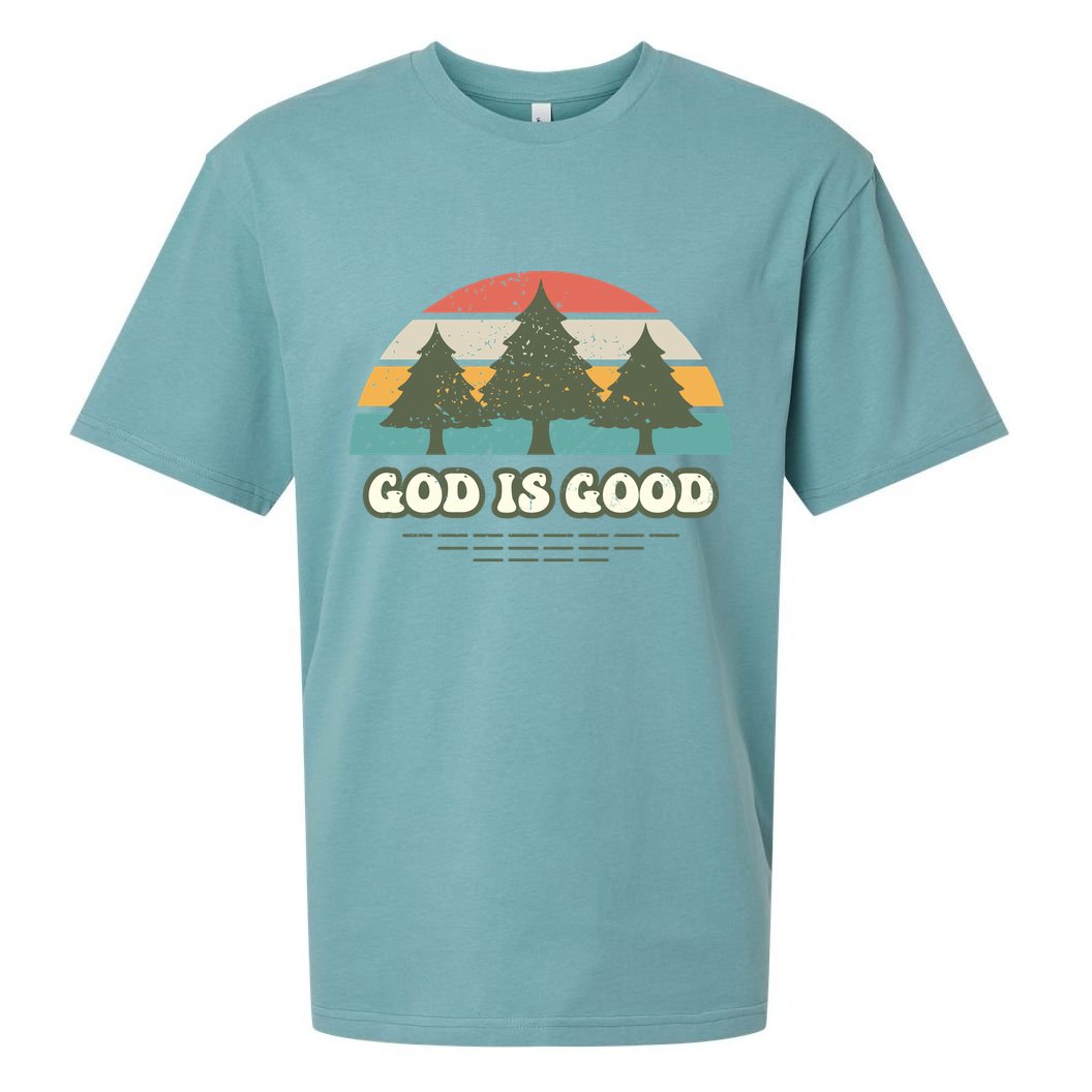 God Is Good Sueded Cloud Jersey T-Shirt