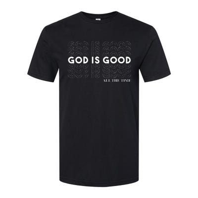 God Is Good Christian Worship PreacherS Classic Fit Crew Neck Short Sleeve Softstyle CVC T-Shirt