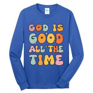 God Is Good All The Time Christian Jesus Girl Tall Long Sleeve T-Shirt