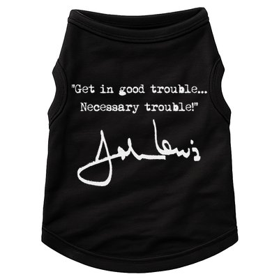 Get In Good Necessary Trouble John Lewis Doggie Tank