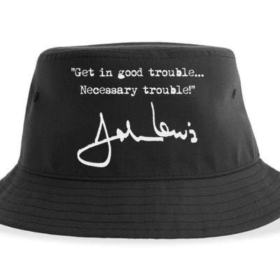 Get In Good Necessary Trouble John Lewis Sustainable Bucket Hat