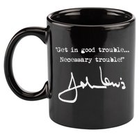 Get In Good Necessary Trouble John Lewis 11oz C Handle Ceramic Mug