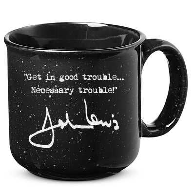 Get In Good Necessary Trouble John Lewis 15oz Campfire Ceramic Mug