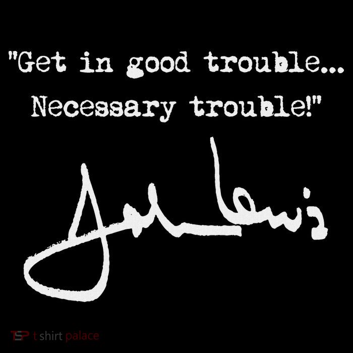 Get In Good Necessary Trouble John Lewis Womens Tank Top