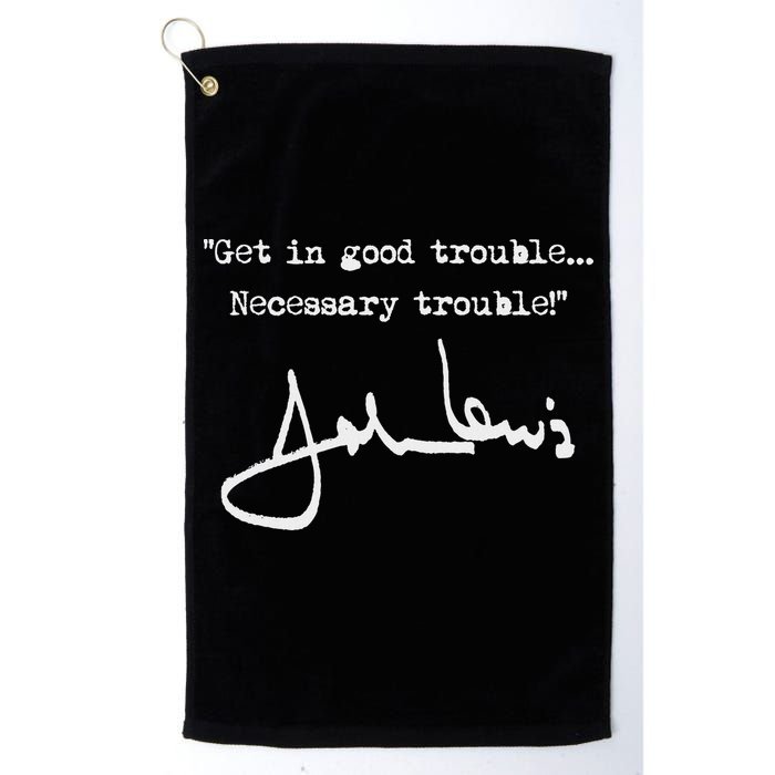 Get In Good Necessary Trouble John Lewis Golf Towel