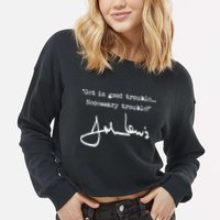 Get In Good Necessary Trouble John Lewis Cropped Pullover Crew