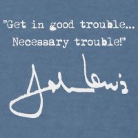 Get In Good Necessary Trouble John Lewis Garment-Dyed Sweatshirt