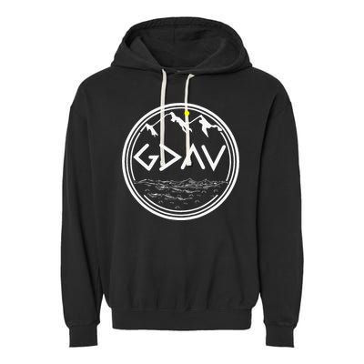 God Is Greater Than HIghs And Lows Disciple And Christian Garment-Dyed Fleece Hoodie