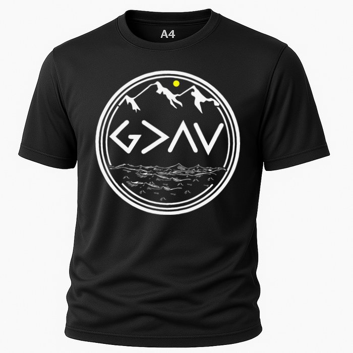 God Is Greater Than HIghs And Lows Disciple And Christian Performance Shirt