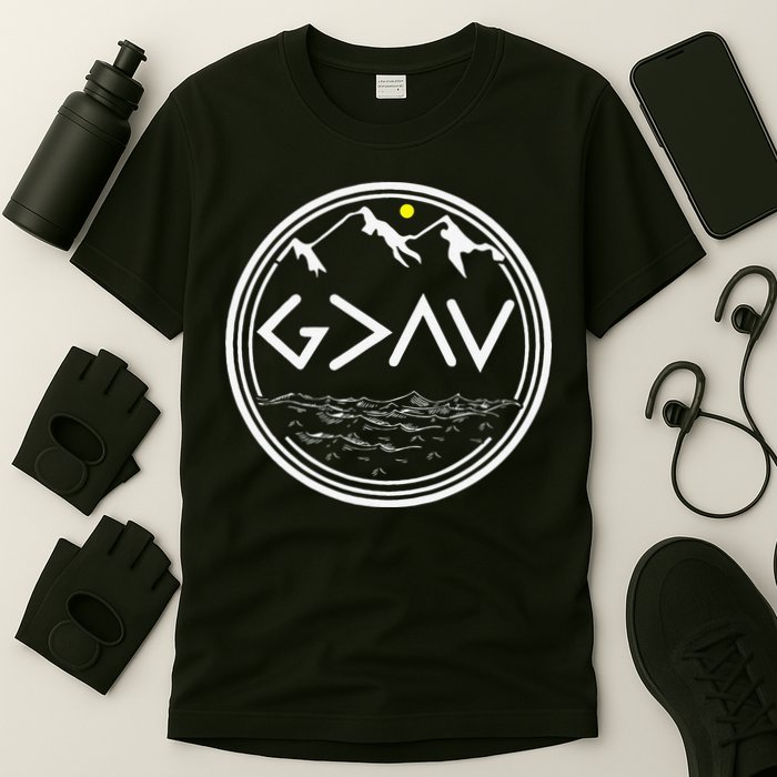 God Is Greater Than HIghs And Lows Disciple And Christian T-Shirt