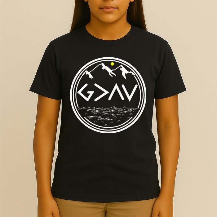 God Is Greater Than HIghs And Lows Disciple And Christian T-Shirt