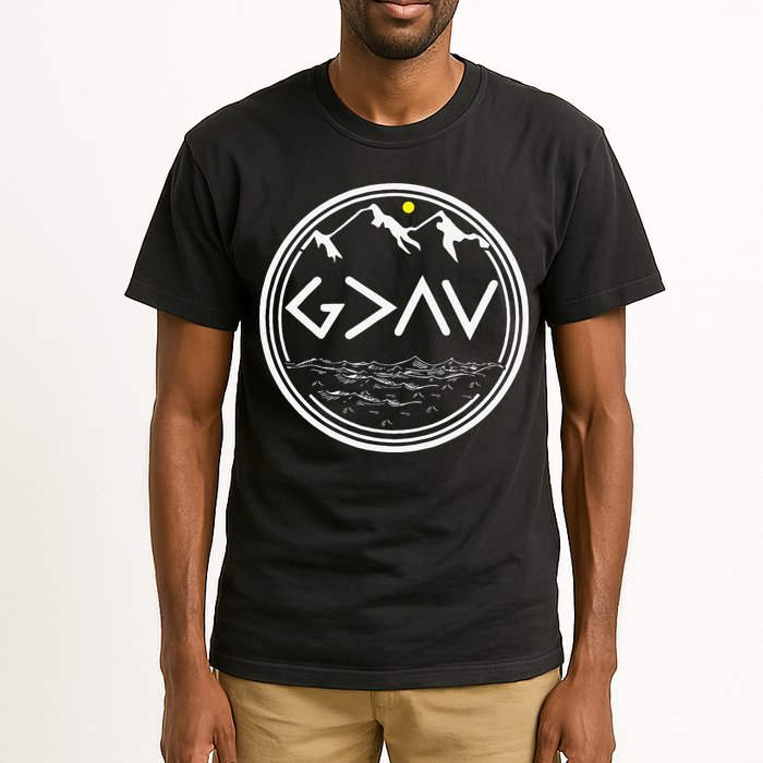 God Is Greater Than HIghs And Lows Disciple And Christian Tall T-Shirt