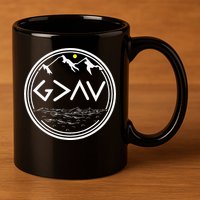 God Is Greater Than HIghs And Lows Disciple And Christian 11oz C Handle Ceramic Mug