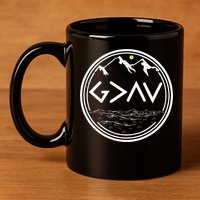 God Is Greater Than HIghs And Lows Disciple And Christian 11oz C Handle Ceramic Mug