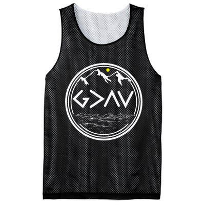 God Is Greater Than HIghs And Lows Disciple And Christian Mesh Reversible Basketball Jersey Tank