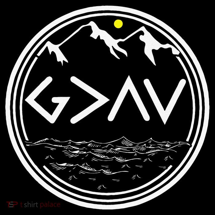 God Is Greater Than HIghs And Lows Disciple And Christian Poster