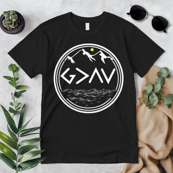God Is Greater Than HIghs And Lows Disciple And Christian Premium T-Shirt