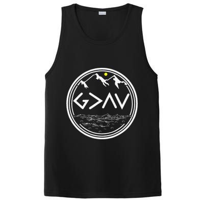 God Is Greater Than HIghs And Lows Disciple And Christian PosiCharge Competitor Tank