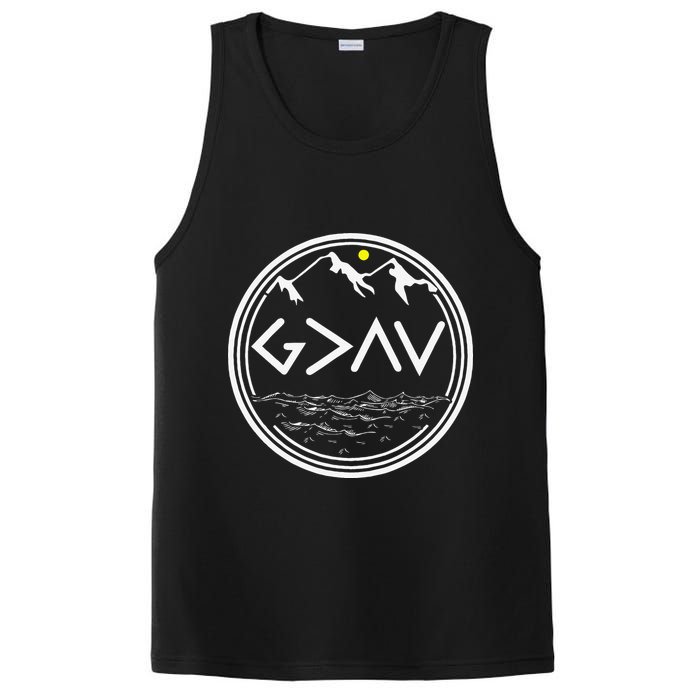 God Is Greater Than HIghs And Lows Disciple And Christian PosiCharge Competitor Tank