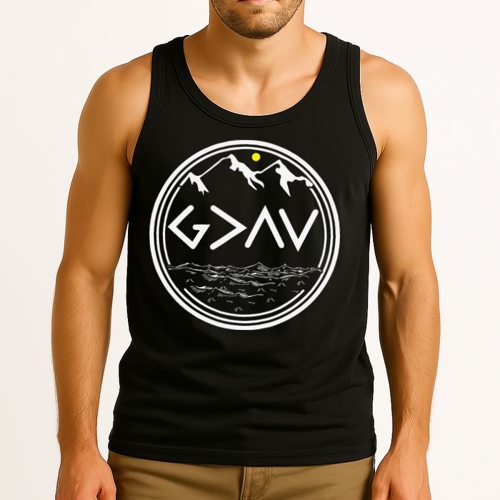 God Is Greater Than HIghs And Lows Disciple And Christian Tank Top