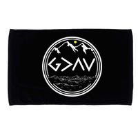 God Is Greater Than HIghs And Lows Disciple And Christian Microfiber Hand Towel