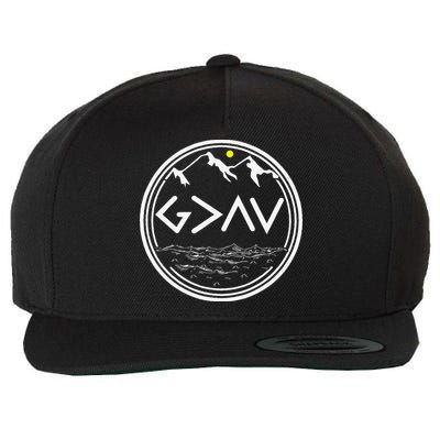 God Is Greater Than HIghs And Lows Disciple And Christian Wool Snapback Cap