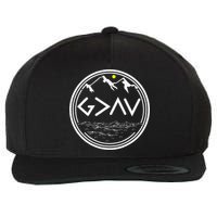 God Is Greater Than HIghs And Lows Disciple And Christian Wool Snapback Cap