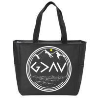 God Is Greater Than HIghs And Lows Disciple And Christian Zip Tote Bag