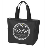 God Is Greater Than HIghs And Lows Disciple And Christian Zip Tote Bag
