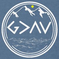 God Is Greater Than HIghs And Lows Disciple And Christian Garment-Dyed Sweatshirt