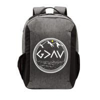 God Is Greater Than HIghs And Lows Disciple And Christian Vector Backpack