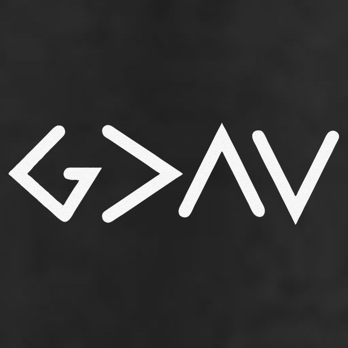 God Is Greater Than HIghs And Lows Disciple And Christian Adult Drive Performance Visor