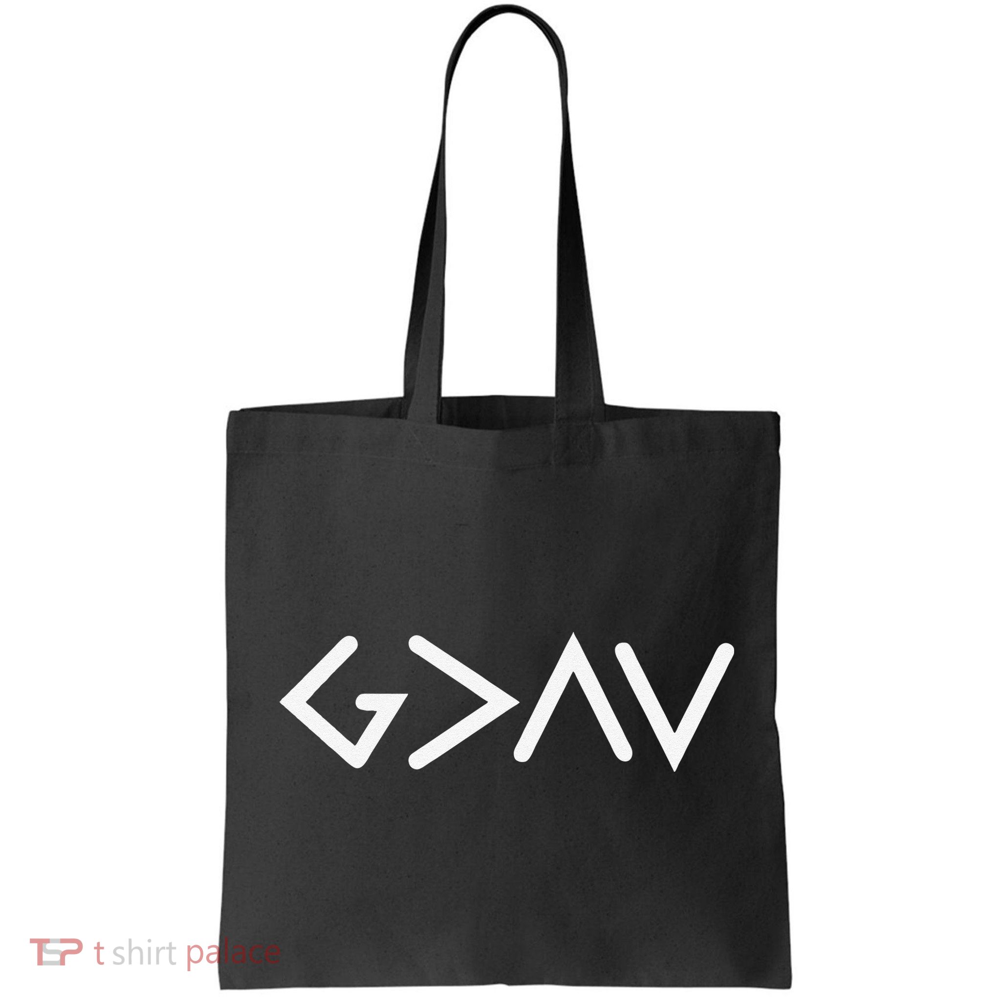 God Is Greater Than HIghs And Lows Disciple And Christian Bag