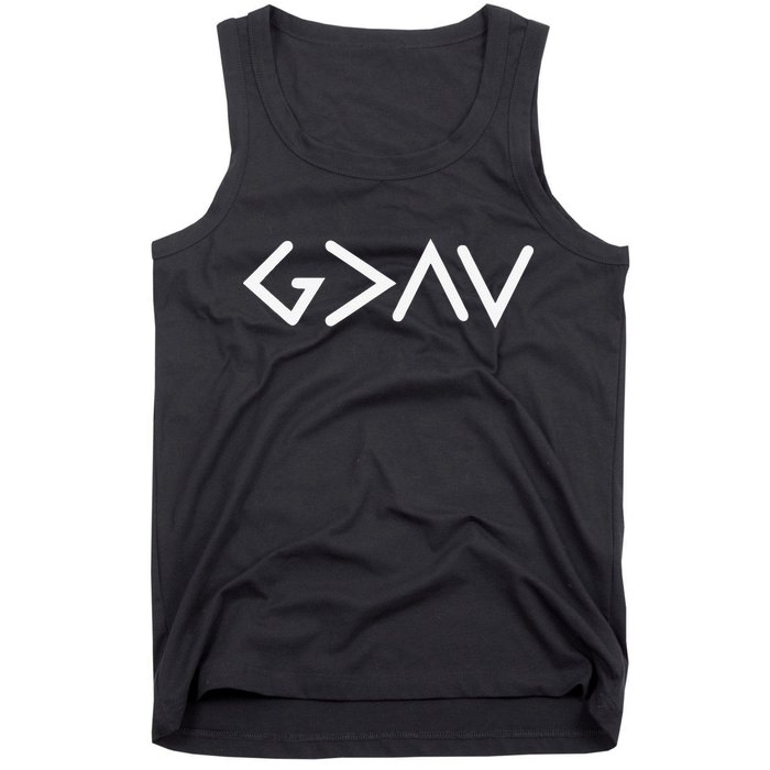 God Is Greater Than HIghs And Lows Disciple And Christian Tank Top