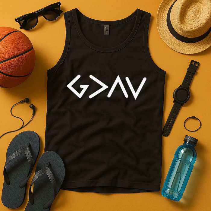 God Is Greater Than HIghs And Lows Disciple And Christian Tank Top
