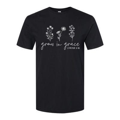 Grow In Grace Christian Easter Day Softstyle CVC T-Shirt