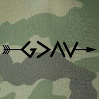God Is Greater Than The Highs And Lows Arrow Christian Design Legacy Tie Dye Trucker Hat