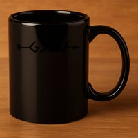 God Is Greater Than The Highs And Lows Arrow Christian Design 11oz C Handle Ceramic Mug