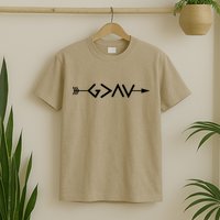 God Is Greater Than The Highs And Lows Arrow Christian Design T-Shirt