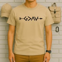 God Is Greater Than The Highs And Lows Arrow Christian Design T-Shirt