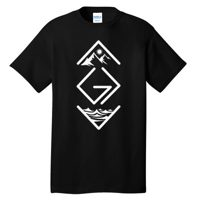 God Is Greater Than The Highs And Lows; Ups And Downs Tall T-Shirt