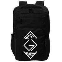 God Is Greater Than The Highs And Lows; Ups And Downs Impact Tech Backpack